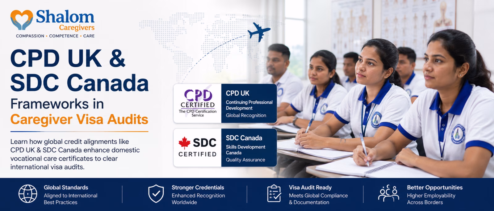 Comparing CPD UK Standards vs. SDC Canada Credits in Vocational Care Training